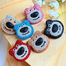 可爱镶钻动物卡通钥匙扣小熊吊坠钥匙圈汽车包包挂件