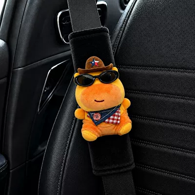 Interior Decorations, Seat belt shoulder pad - cowboy-lulu-shoulder-pads