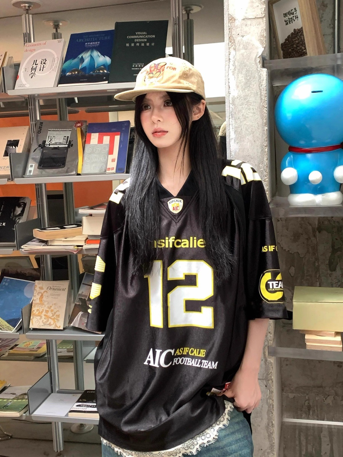 Summer American-style Printed Loose Short-sleeve Jersey Men And Women, Street Sports Casual T-shirt For Couples_viptrois.com