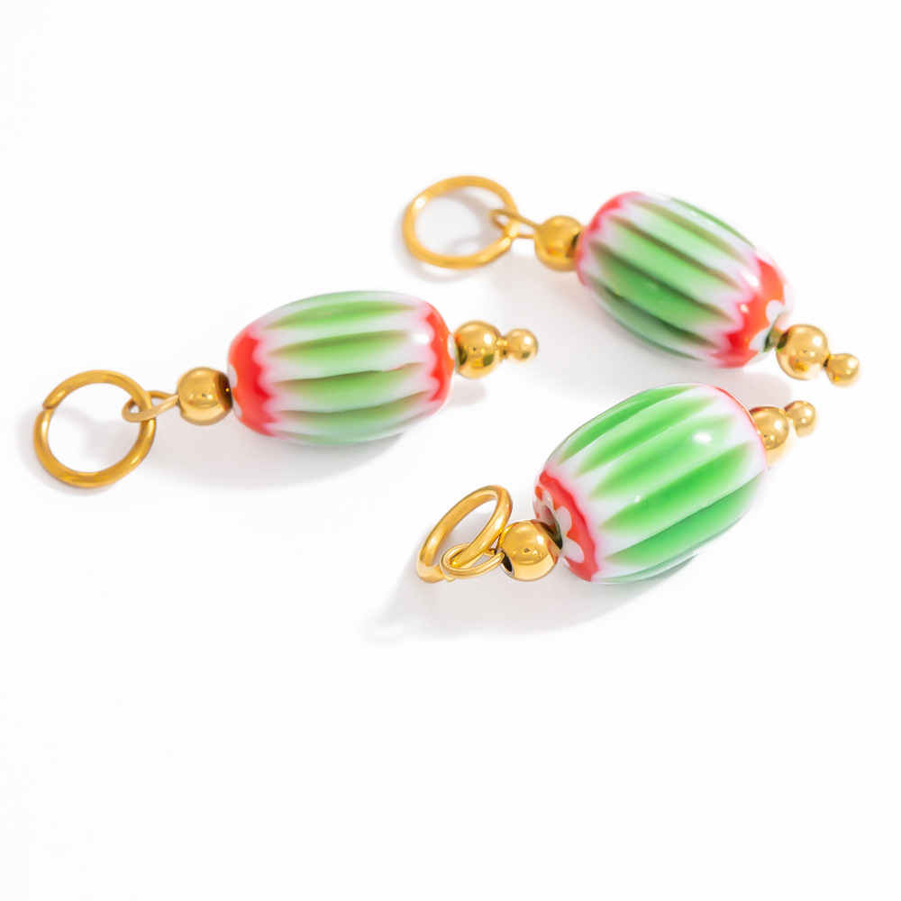 22g Weight Pendant Jewelry Making Type 11.62mm Jewelry Making Size DIY Jewelry Accessories Classification 3 PCS/Package Quantity Glass Material Geometric, Nepal Style Beads Pattern All Seasons Season Plating Design Ethnic Style Style 3 PCS/Package 11.62mm Glass Geometric Nepal Style Beads Pendant 7