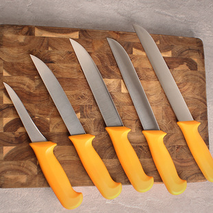 Five-Piece Set of Slicing Knives, Meat Cleavers, Salted Meat Knives, Peeling Knives, Pig and Sheep Slaughtering Knives, Sharp Yangjiang Knives