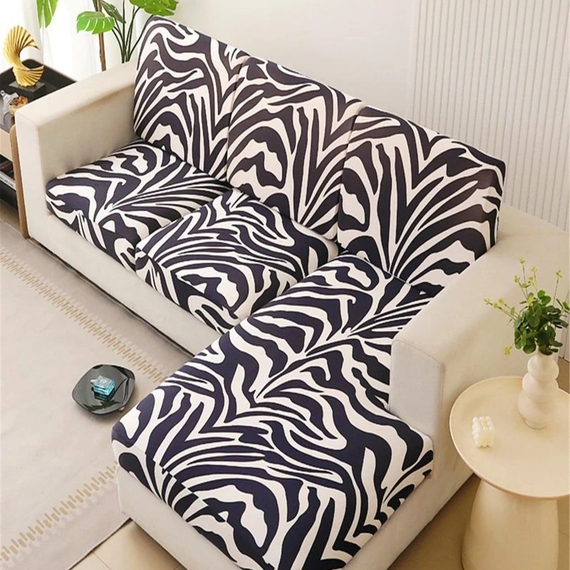 Transfronterizos elásticos tigre sofá cojín cubierta impresa seda de leche sofá universal sofá gazeh sofá cubierta aliExpress eBay