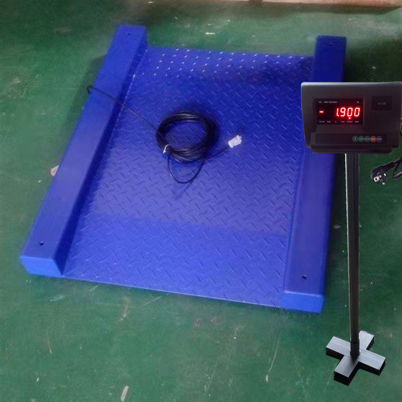 800X800mm500公斤引坡一体式地磅 1m*1m1000kg带双斜坡电子秤