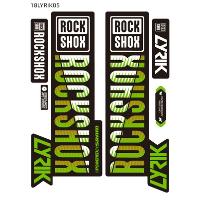 Hot 2018 LYRIK: Body sticker