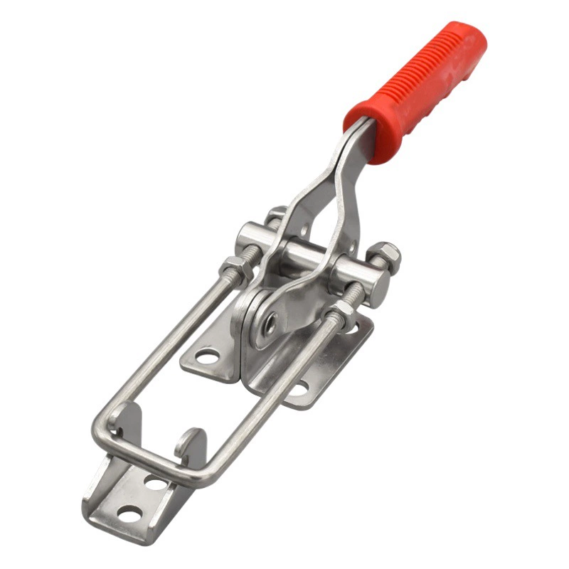 304 дверной болт из нержавеющей стали типа зажим для быстрого крепления Регулируемая пряжка коробка Пряжка замок 40341 длина стержня 150 мм