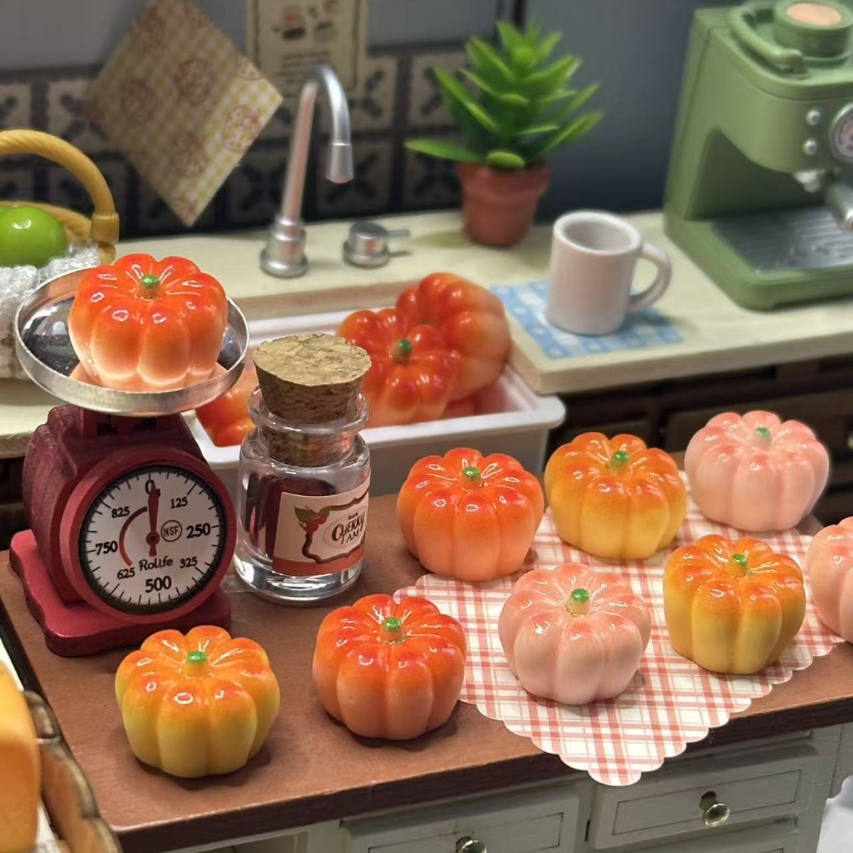Miniaturas de Comida para Casa de Muñecas de Resina Decorativas para Escritorio