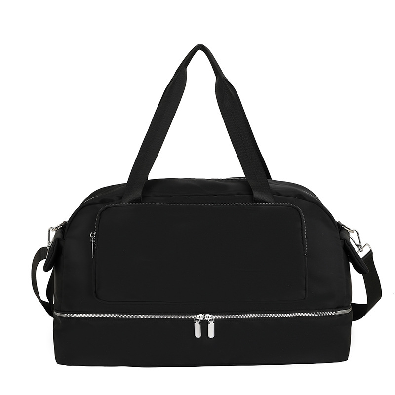 Bolsa de viaje portátil transfronteriza de gran capacidad expandible bolsa de viaje corto bolsa de hombro bolsa de almacenamiento bolsa de fitness plegable