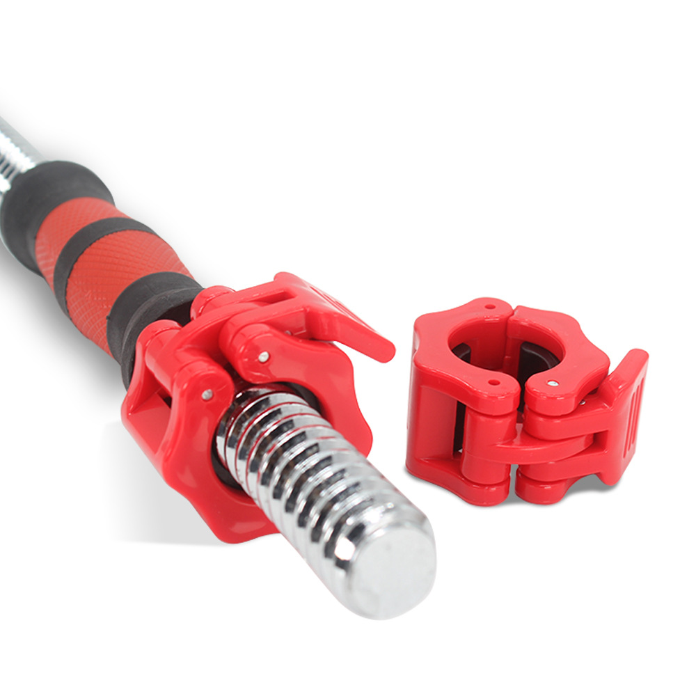 Barbell hebilla fija 5cm barra olímpica hebilla rápida Barbell clip fitness varilla accesorios 2,5 cm mancuerna hebilla image 4