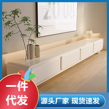 高端奶油风电视柜环保全实木家用客厅耐用简约现代风格大容量储物
