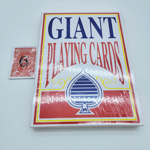 G1537 Big Card (A4 Big Poker) kingmagic magic props manufacturer direct sales magic toys