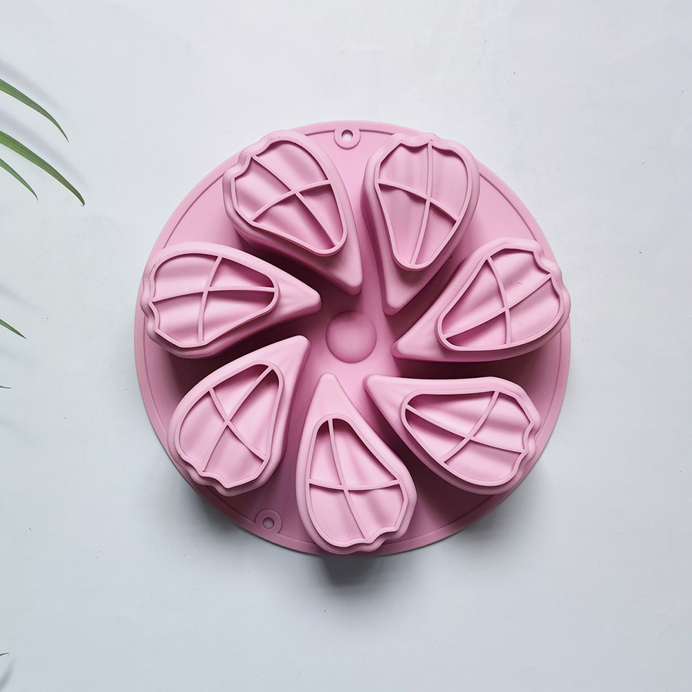 7 pétalos de amor 350 molde de pastel de silicona molde de pastel de gelatina torta molde de pan herramientas de horneado