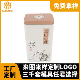 马口铁盒金属包装罐龙井凤凰单丛茶叶铁罐方形铁盒定制储物便携