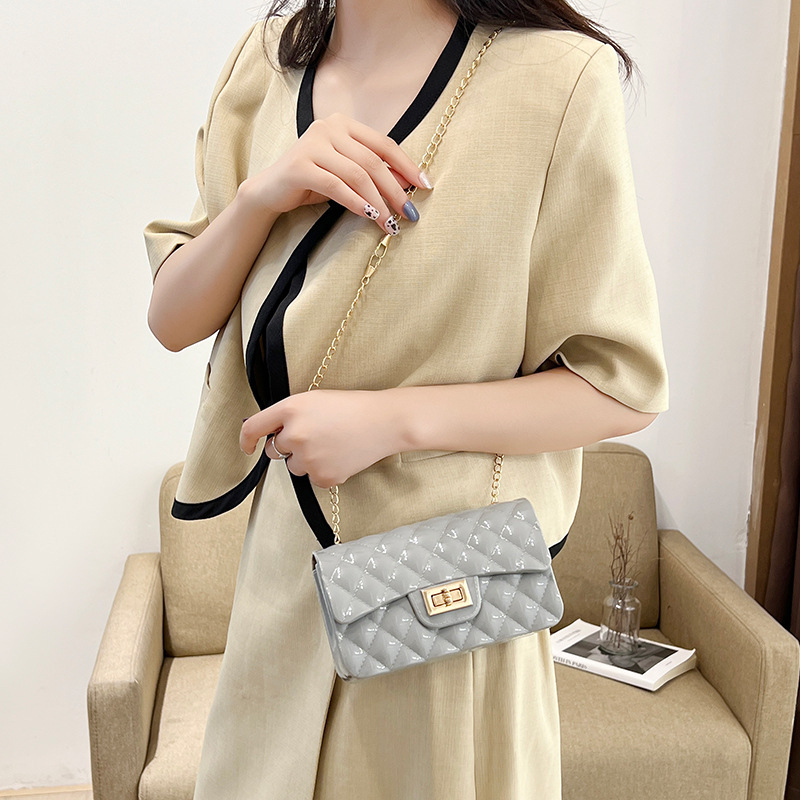 Bolso dulce, bolso de jalea de perla, color caramelo, bolso de moda de 2022 damas, bolso de mujer de comercio exterior