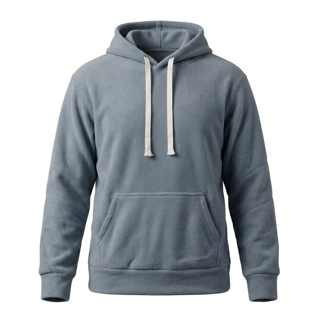 Hombres transfronterizos Europeos y estadounidenses otoño y invierno nuevo pesado hookah encapuchado camisa deportiva casual de pelusaje grueso