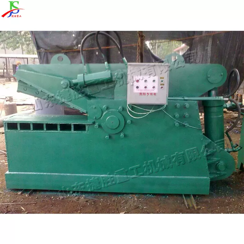 废铁鳄鱼式剪切机 金属液压废钢板龙门剪 圆钢槽钢物料剪切设备