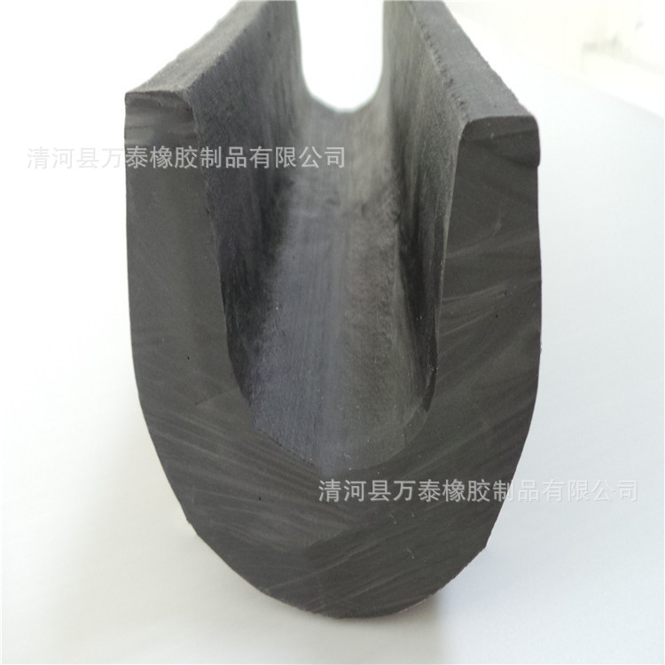 供应 三元乙丙大U型防撞条 船舶护舷防撞密封条 防撞条