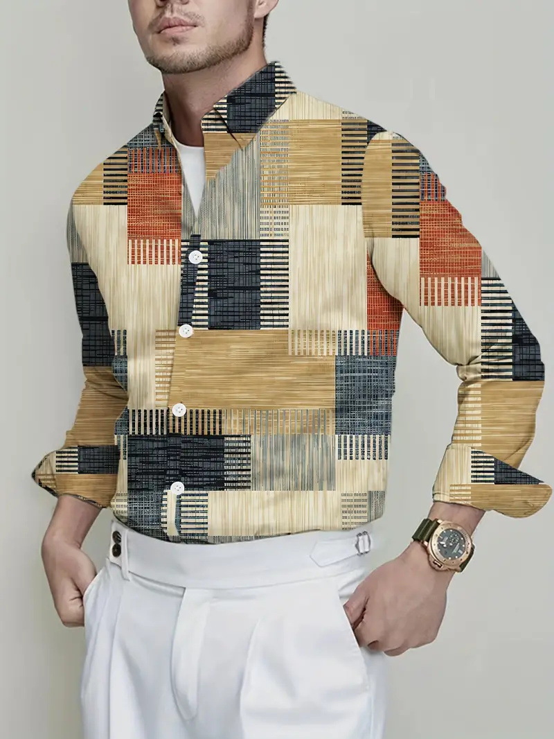 Comercio exterior europeo y americano Amazon 2025 nueva tendencia de la moda casual todo fósforo camisa de manga larga de alta calidad MB12