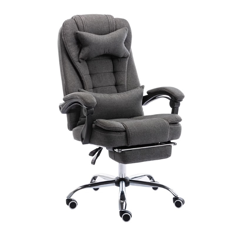 Silla de oficina silla de computadora ergonómica reclinable respaldo para el hogar asiento de dormitorio sofá de deportes electrónicos silla de jefe de cuero image 6