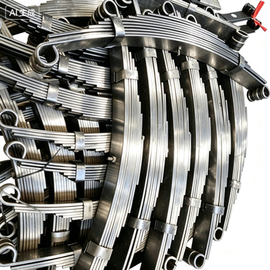 Three-Wheel Motorcycle Parts, Electric Tricycle Steel Plate, Thickened Bow Plate, Spring Plate, Leaf Spring, Trailer Steel