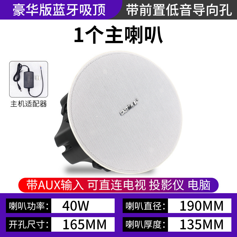 Xianke ワイヤレス Bluetooth 天井スピーカー 天井スピーカー 埋め込みスピーカー ショップ レストラン 商業用|undefined