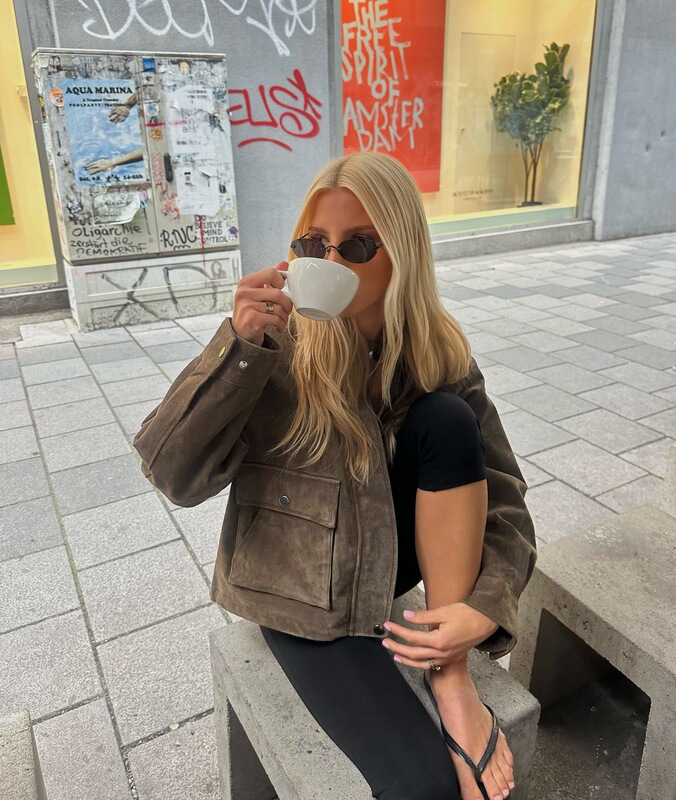 2025秋冬欧美跨境女装新款街头潮人飞行员翻领夹克外套|undefined