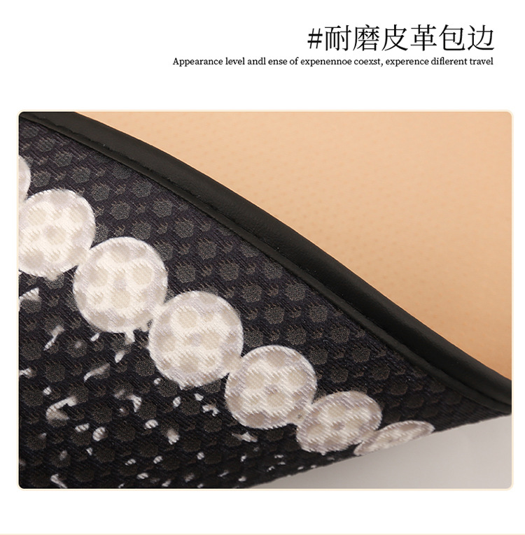 Luxury and stylish car seat cushion, no need to tie, non-slip, does not block airbags, suitable for all seasons, popular online model