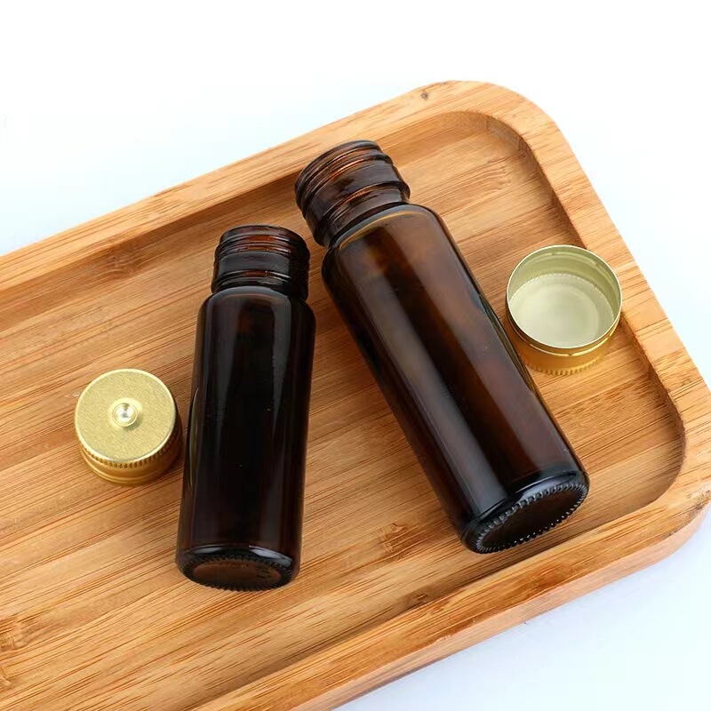 現物茶色ガラス経口液瓶20mlシロップ瓶30ml 50ml茶色酵素瓶健康食品瓶|undefined