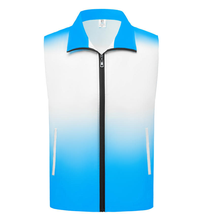 Investigación y publicidad Ropa de trabajo Chaleco de herramientas Chaleco de cuerpo completo Voluntario de caridad Chaleco de voluntario Logotipo personalizado