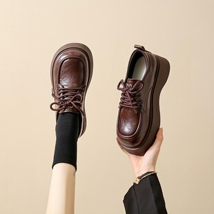 Y 58859 Thick Sole Mary Jane Shoes ��ɫ������Ь �W���羳