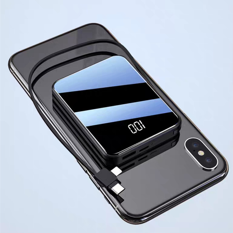 Portable Power Bank 20000mah With Built-in Cable And Fast Charge_voghion.com