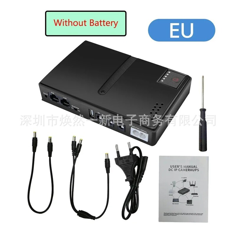 Ups Uninterruptible Power Supply Dc1018L Router 5V/9V12V/15V/24V Optical Modem Monitoring Backup Ups Uninterruptible Power Supply Dc1018L Router 5V/9V12V/15V/24V Optical Modem Monitoring Backup