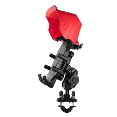 Digər kuzov və aksesuarlar Electric Vehicle Rainproof Navigation Holder - ydzj-021-handlebar-model-red-rain-hat