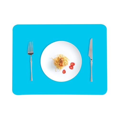 40*30cm infant and young children silicone placemat Nordic Morandi insulation placemat first grade student table mat