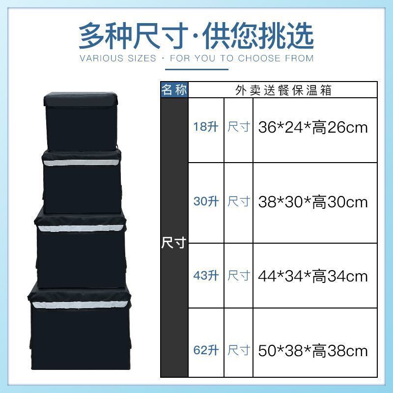 外卖保温箱送餐箱美团加厚骑手装备跑腿商用配送小号防水冰包冰桶|undefined