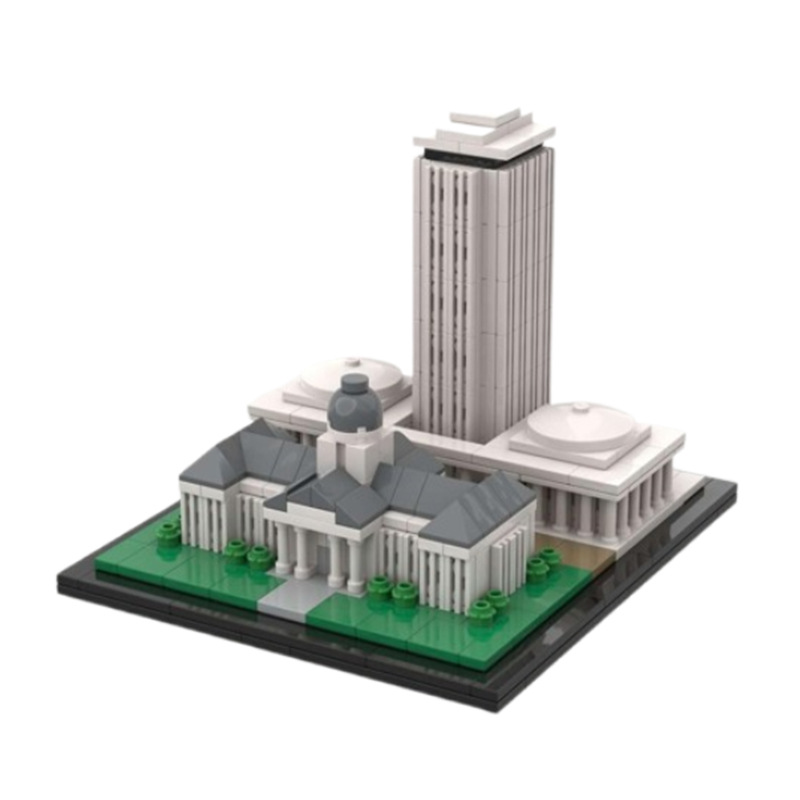 Building Blocks Educational Toy Set Small Particle Assembly Model_voghion.com