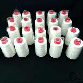 东莞蓝鑫牌缝纫线402pva水溶线低温可溶解 电脑绣花定位线缝纫线