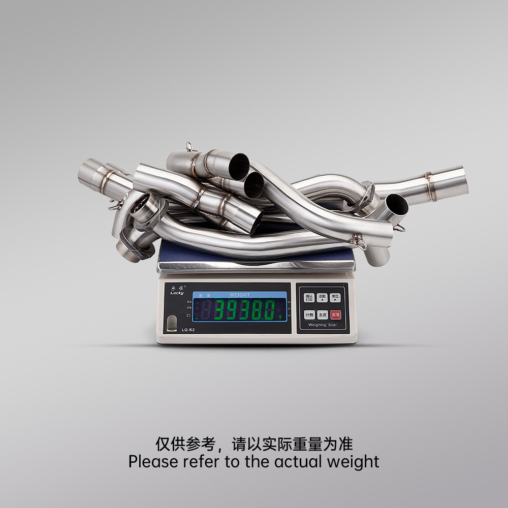 Motorcycle Exhaust Pipe Suitable for Gsxr1000 Stainless Steel Front Section to Connect to the Original Tail Section 17-24 Years