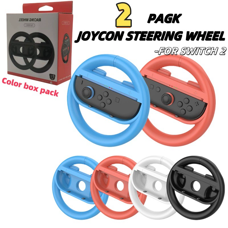 Switch 2 поколения joy-con ручка рулевое колесо 2 шт J-C рукоятка гоночная игра Сомато NS2 аксессуары