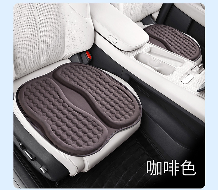 Customizable Gel Seat Cushion, Ice Pad, Height-Increasing Seat Cushion, Office Chair Cushion, Car Heat Insulation Cushion, Universal for All Seasons, Honeycomb Design