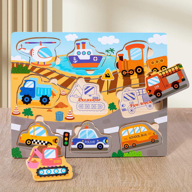 Iluminación infantil tablero de emparejamiento cognitivo rompecabezas plano tablero de rompecabezas digital fruta animal tráfico educación temprana juguetes educativos