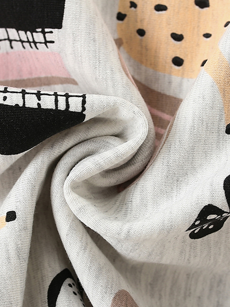 Malwee Kids Set Otoño nuevo estilo europeo y americano de niños pequeños y medianos cuello redondo mangas largas pantalones de cintura elástica ropa casual para niños