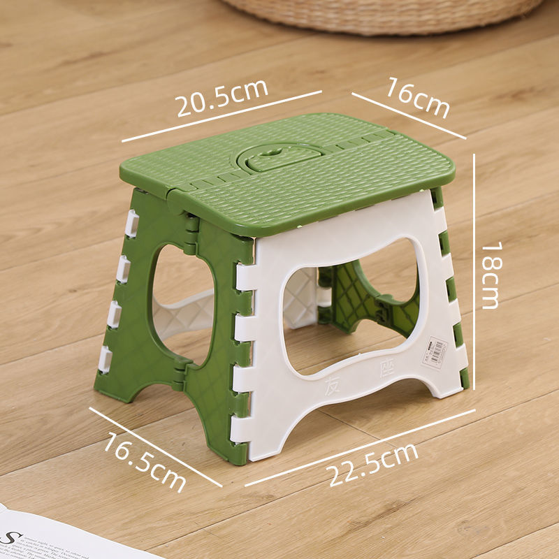 Plástico engrosado para adultos portátil al aire libre pequeño banco para niños hogar mini silla de baño taburete plegable al por mayor