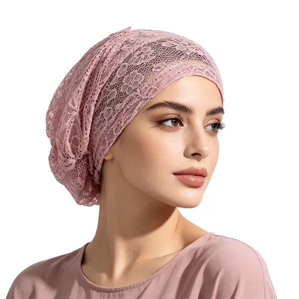 New Product: Full-Cover Head Cap, Base Cap, Fishnet Hat, Elastic Lace Hat, Thin Style to Cover Gray Hair