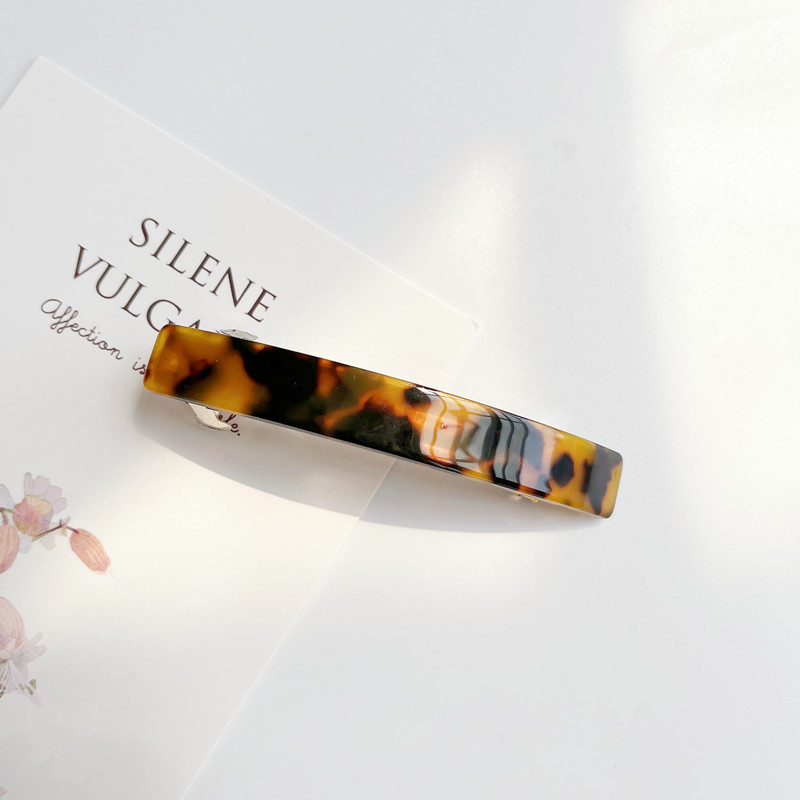 11g Weight Hair Clip Hair Accessories Type 1 Piece Quantity Holiday, Daily Occasion Acetic acid sheets Material Color Block Pattern Women's Gender Simple Style, Classic Style Style Women's Simple Style Classic Style Color Block Acetic Acid Sheets Hair Clip 8
