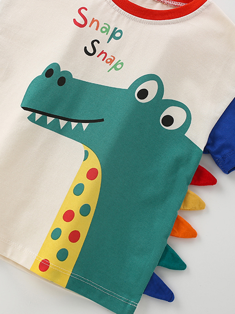 Transfronterizo spot malwee juego de niños camisetas de verano nuevo estilo europeo y americano para niños de manga corta casual dos piezas