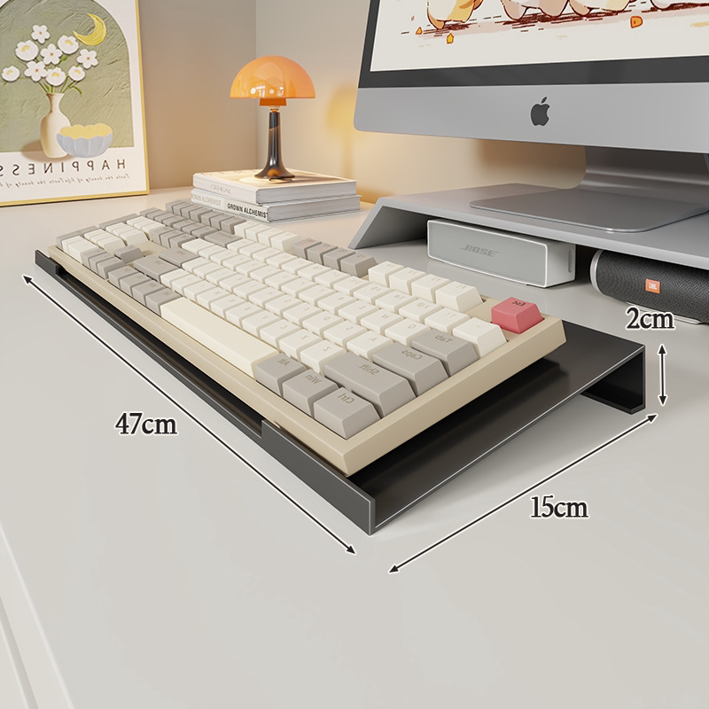 Soporte Elevador para Teclado Inclinado con Disipación de Calor para Escritorio image 8
