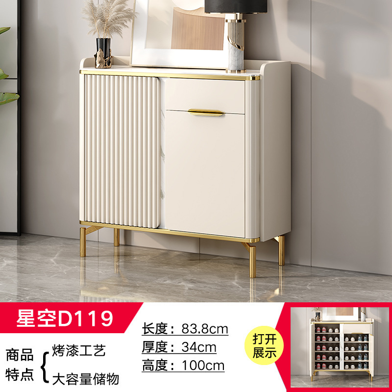 轻奢鞋柜家用门口现代简约客厅玄关柜一体入户隔断储物柜门厅鞋柜|undefined
