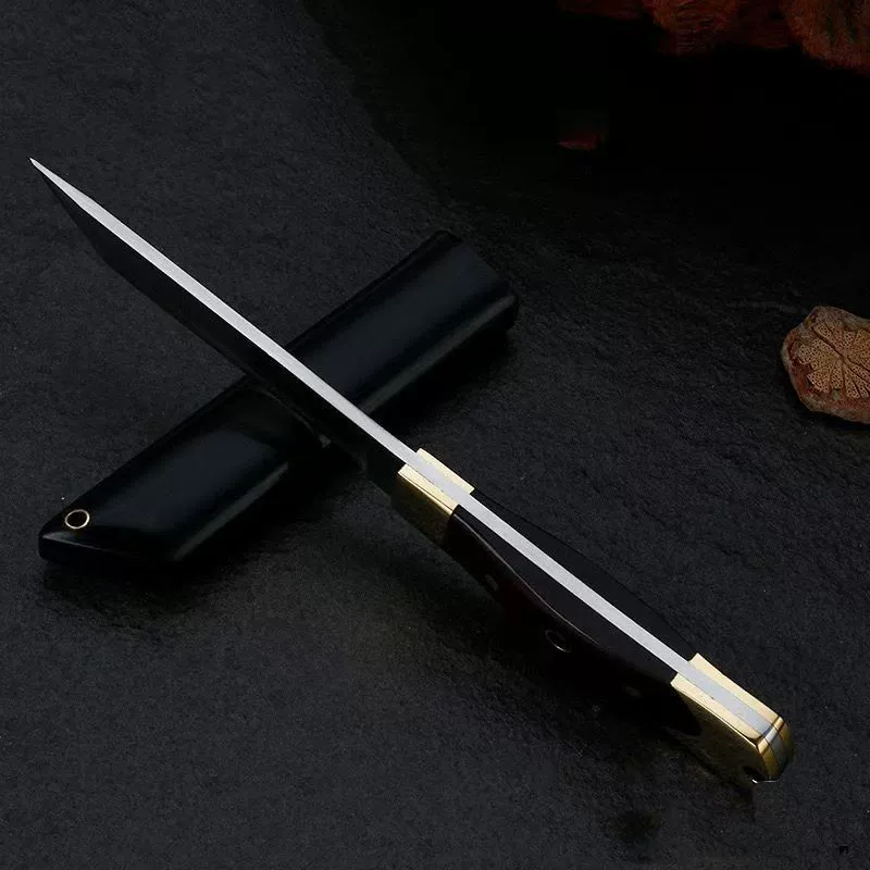 Sharp pocket knife ebony sandalwood, pen