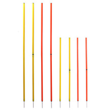 足球篮球训练杆蛇形跑标志杆螺旋扎地车倒车桩标志杆辅助训练器材