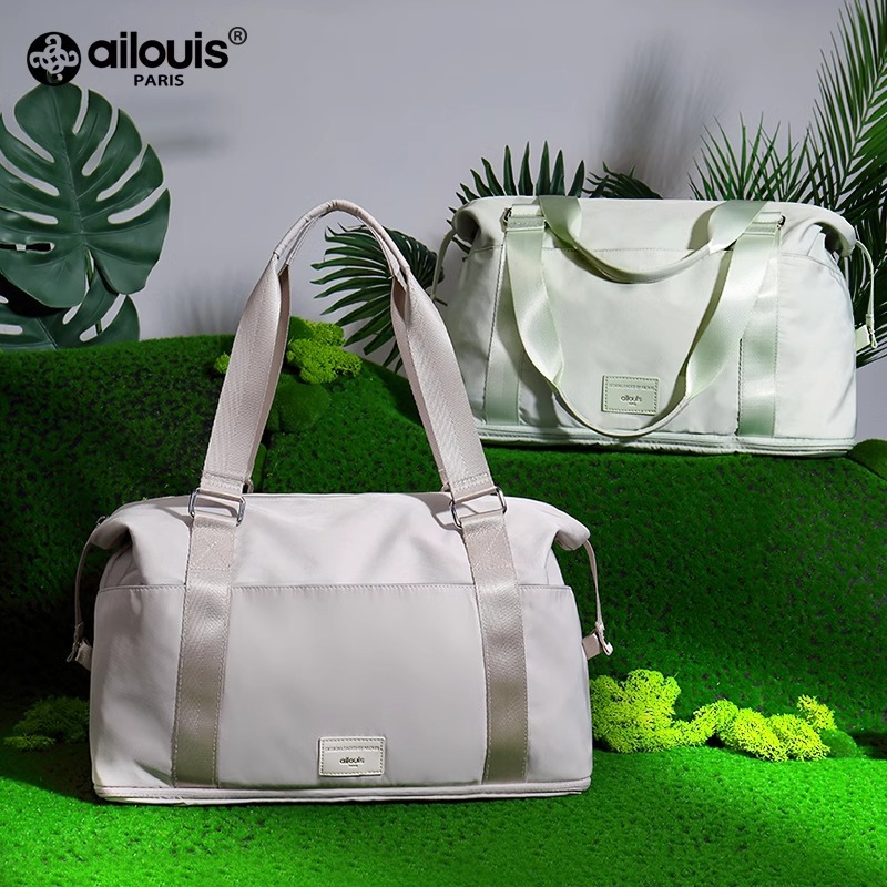 Bolsa de viaje de gran capacidad para mujer con tirante portátil para viajes de negocios, bolsa de almacenamiento portátil para el parto, bolsa de deporte y fitness, bolsa de lona